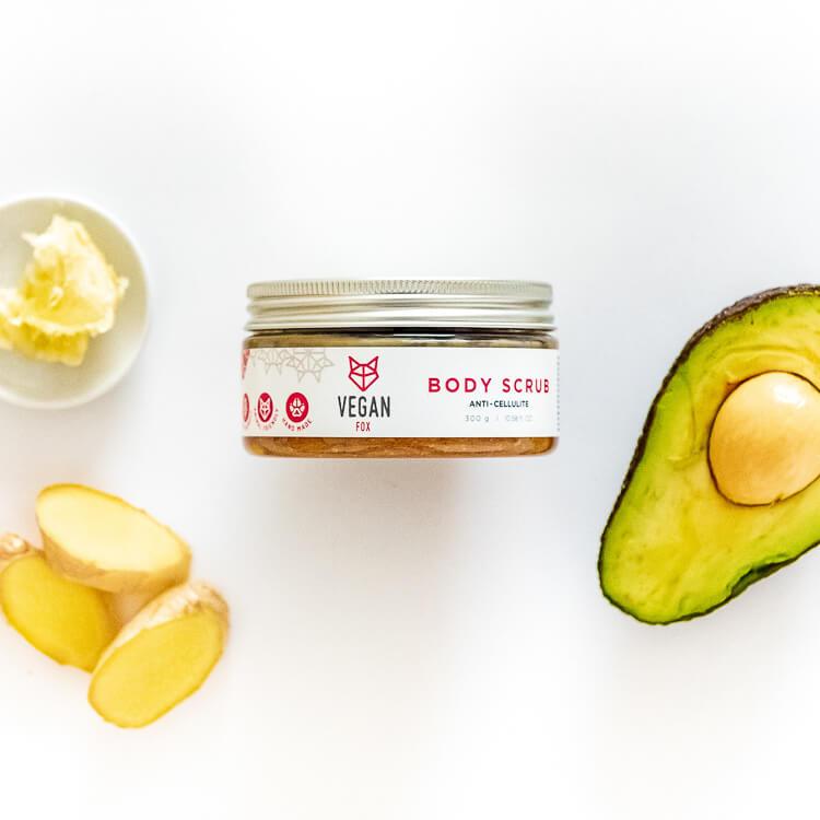 Exfoliante Corporal Anticelulítico de Jengibre, 300 g - ZYOUNAT Boutique