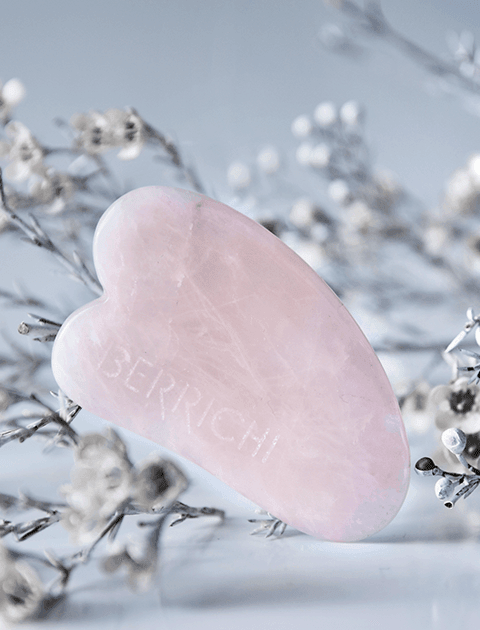 Cristal de Cuarzo Rosa para Masaje Gua Sha. - ZYOUNAT Boutique