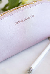 Estuche de Lápices DREAM. PLAN. DO. - Púrpura - ZYOUNAT Boutique