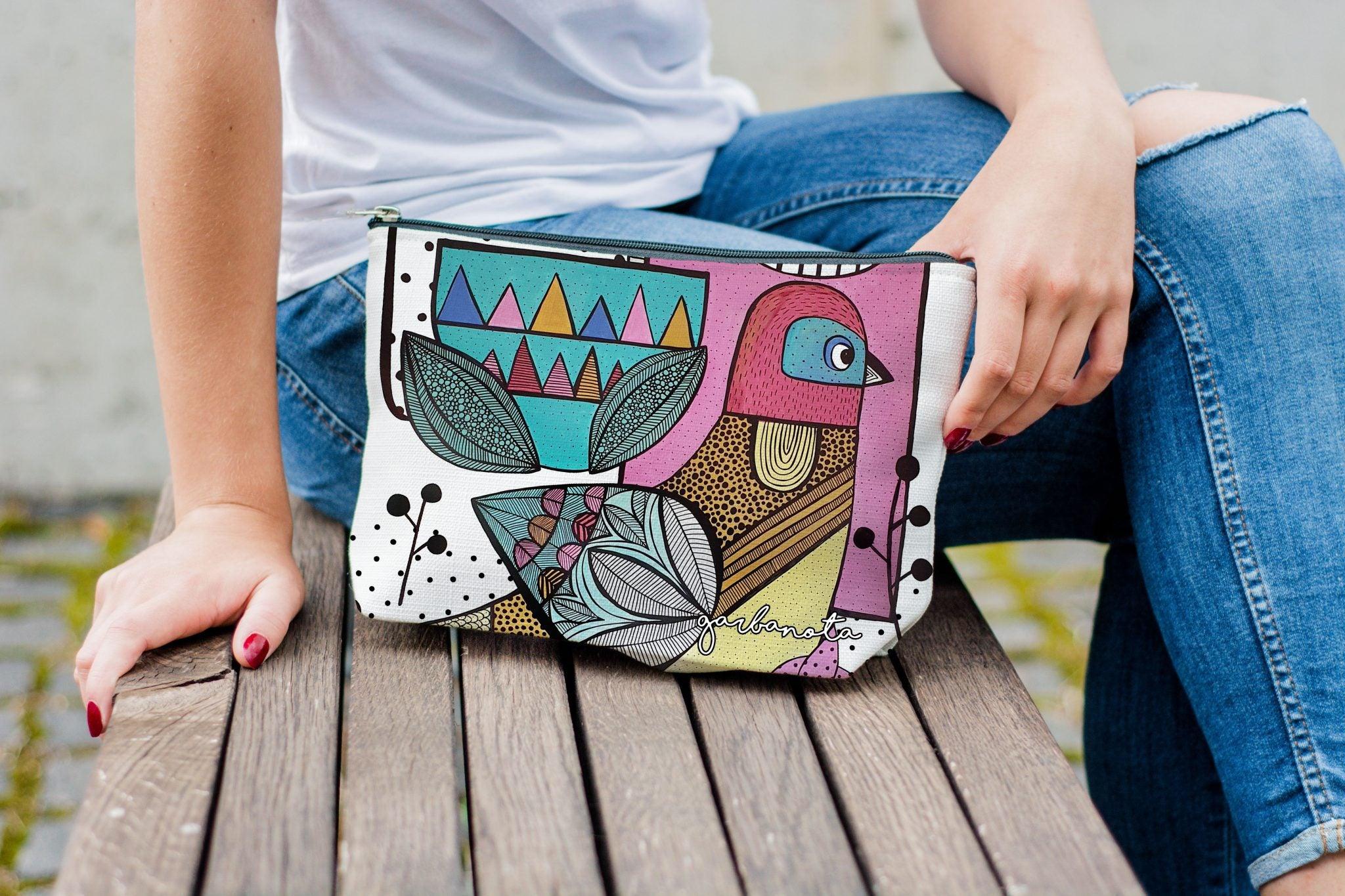 BOLSA DE MAQUILLAJE / NECESER LITTLE BIRD - ZYOUNAT Boutique