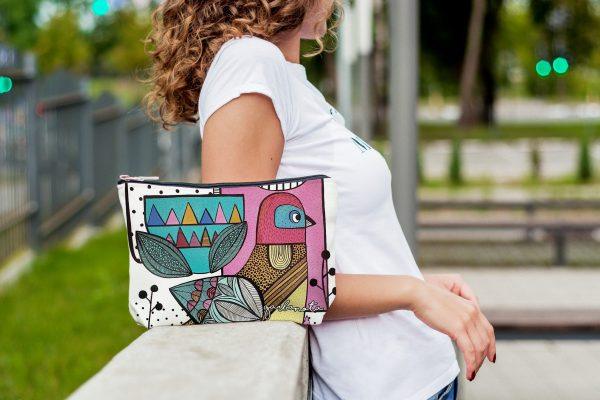 BOLSA DE MAQUILLAJE / NECESER LITTLE BIRD - ZYOUNAT Boutique