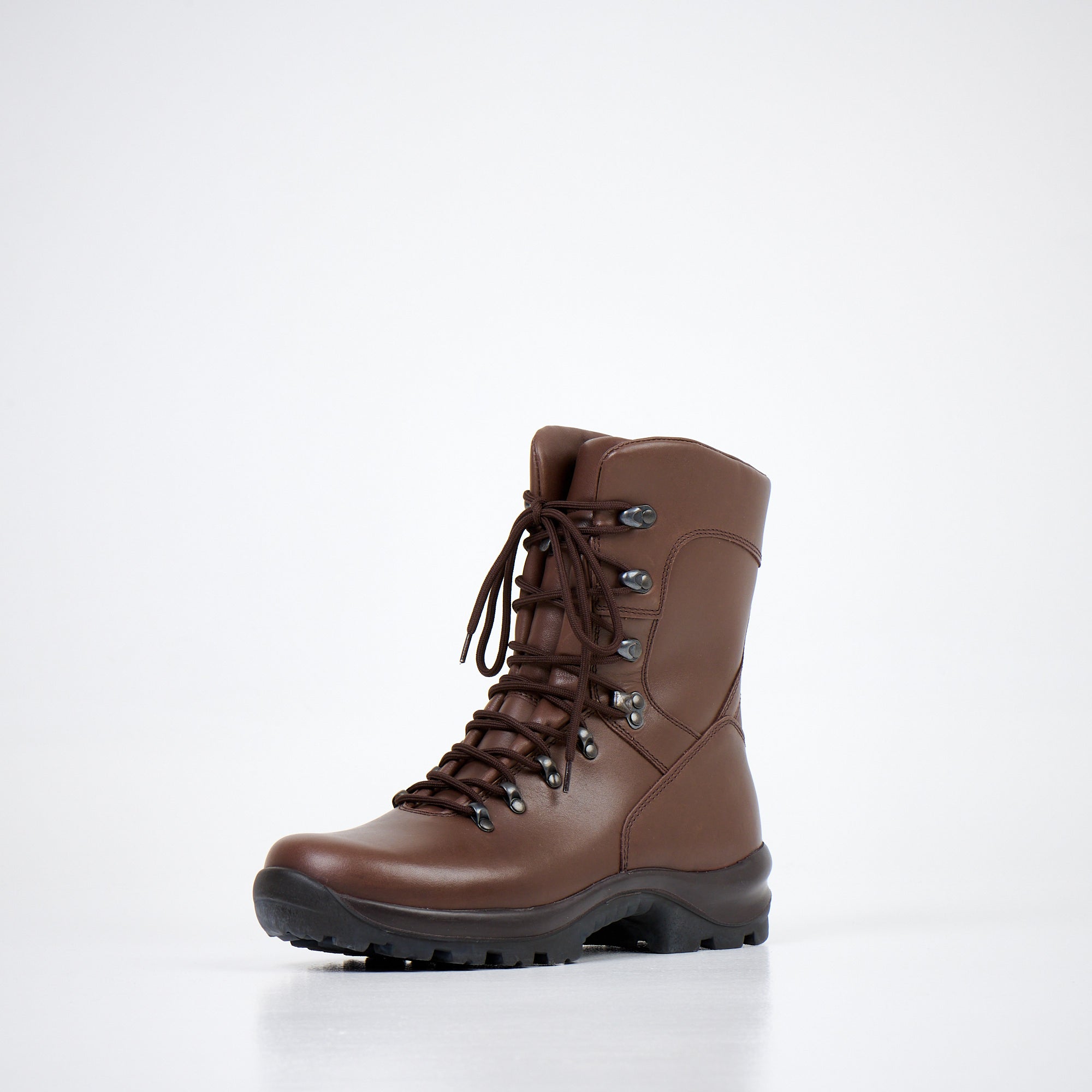 Military Boots 739 - Dark Brown - ZYOUNAT Boutique