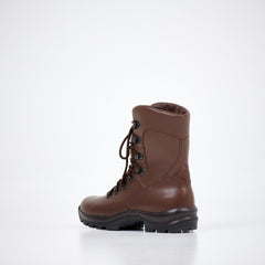 Military Boots 739 - Dark Brown - ZYOUNAT Boutique
