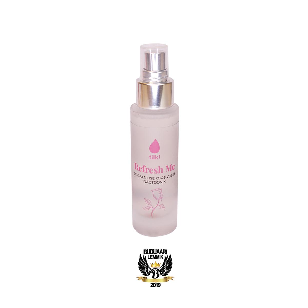 Tónico Facial Probiotico Refresh Me con Agua de Rosas Orgánica, 50ml - ZYOUNAT Boutique