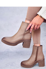 Botas tacón modelo 187385 Inello