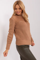 Jersey de cuello alto modelo 187516 Factory Price