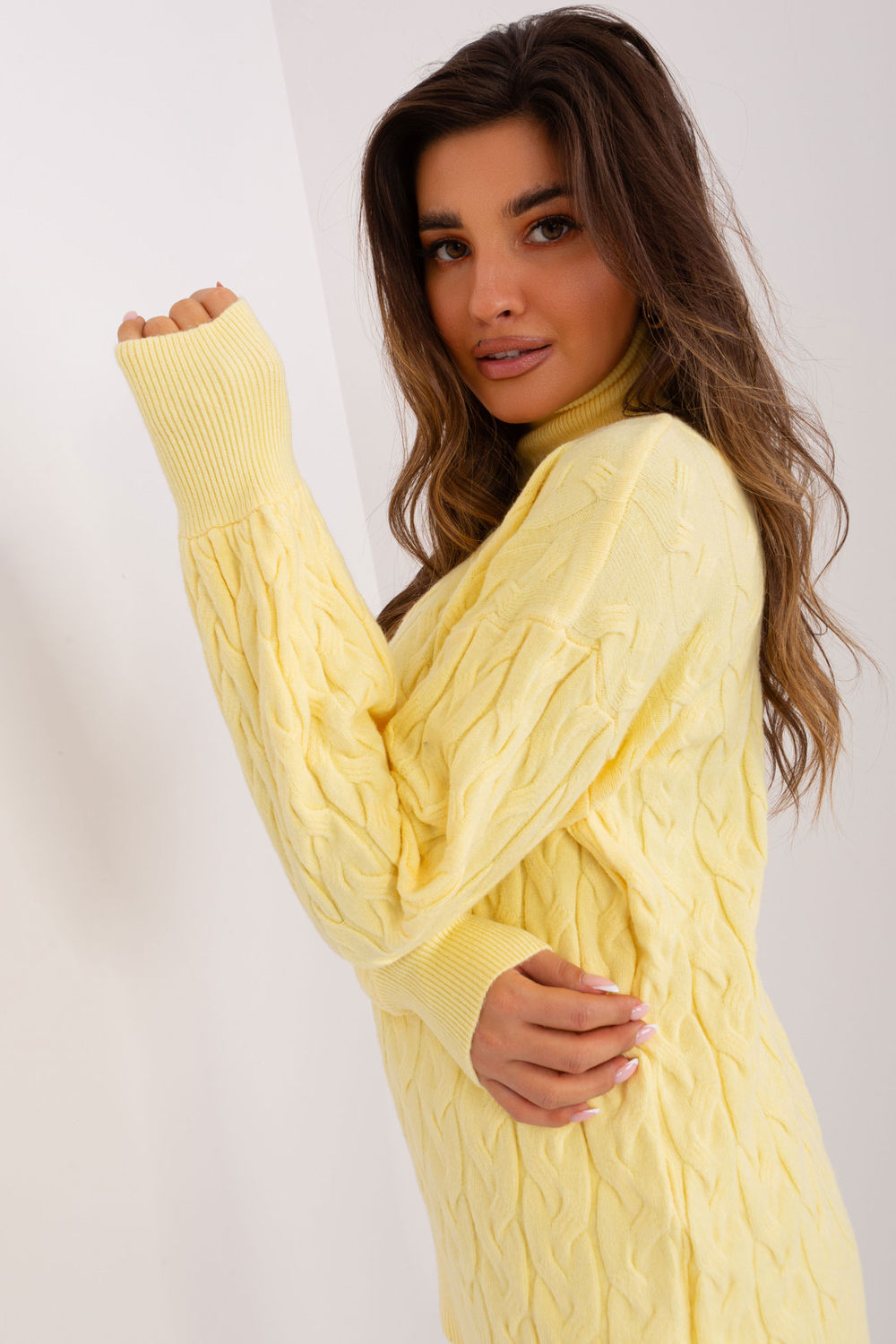 Jersey de cuello alto modelo 187538 AT