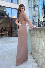 Vestido largo modelo 187650 Bicotono