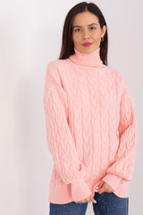 Jersey de cuello alto modelo 188306 AT