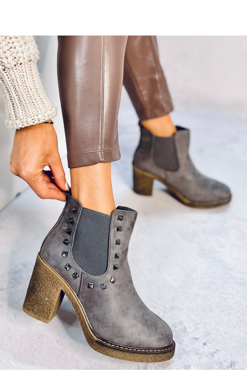 Botas tacón modelo 188756 Inello