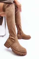 Botas hasta el muslo modelo 189048 Camina con estilo