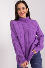 Jersey de cuello alto modelo 189225 AT
