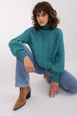 Jersey de cuello alto modelo 189226 AT