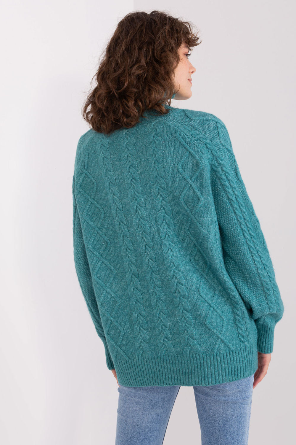 Jersey de cuello alto modelo 189226 AT