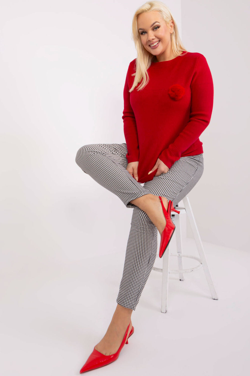 Jumper talla grande modelo 190064 Factory Price