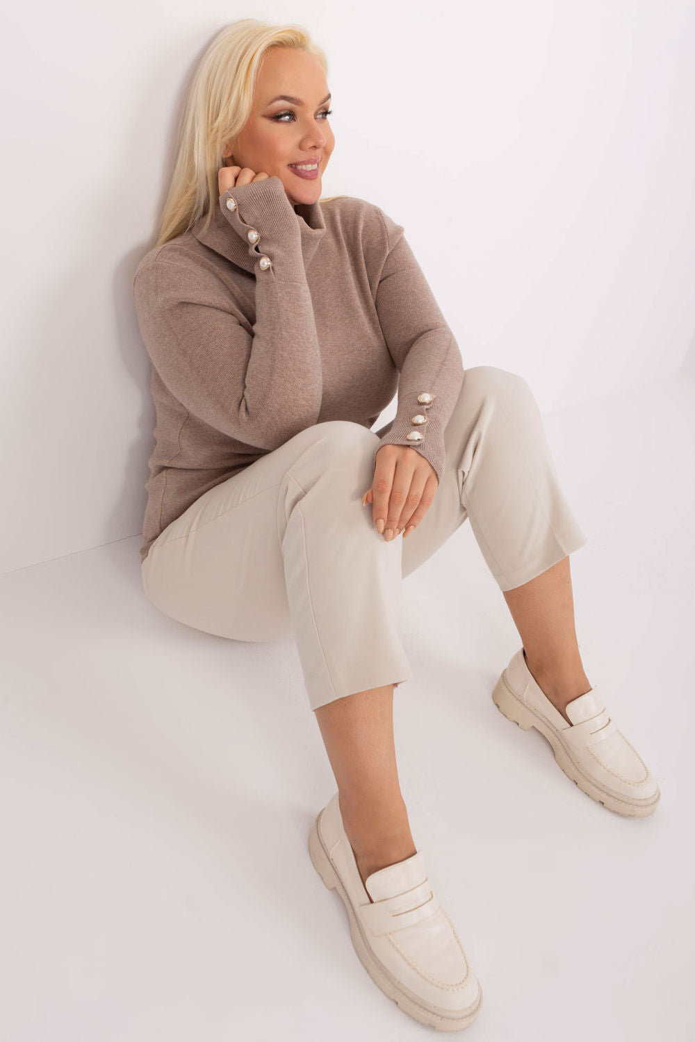 Jumper talla grande modelo 190082 Factory Price