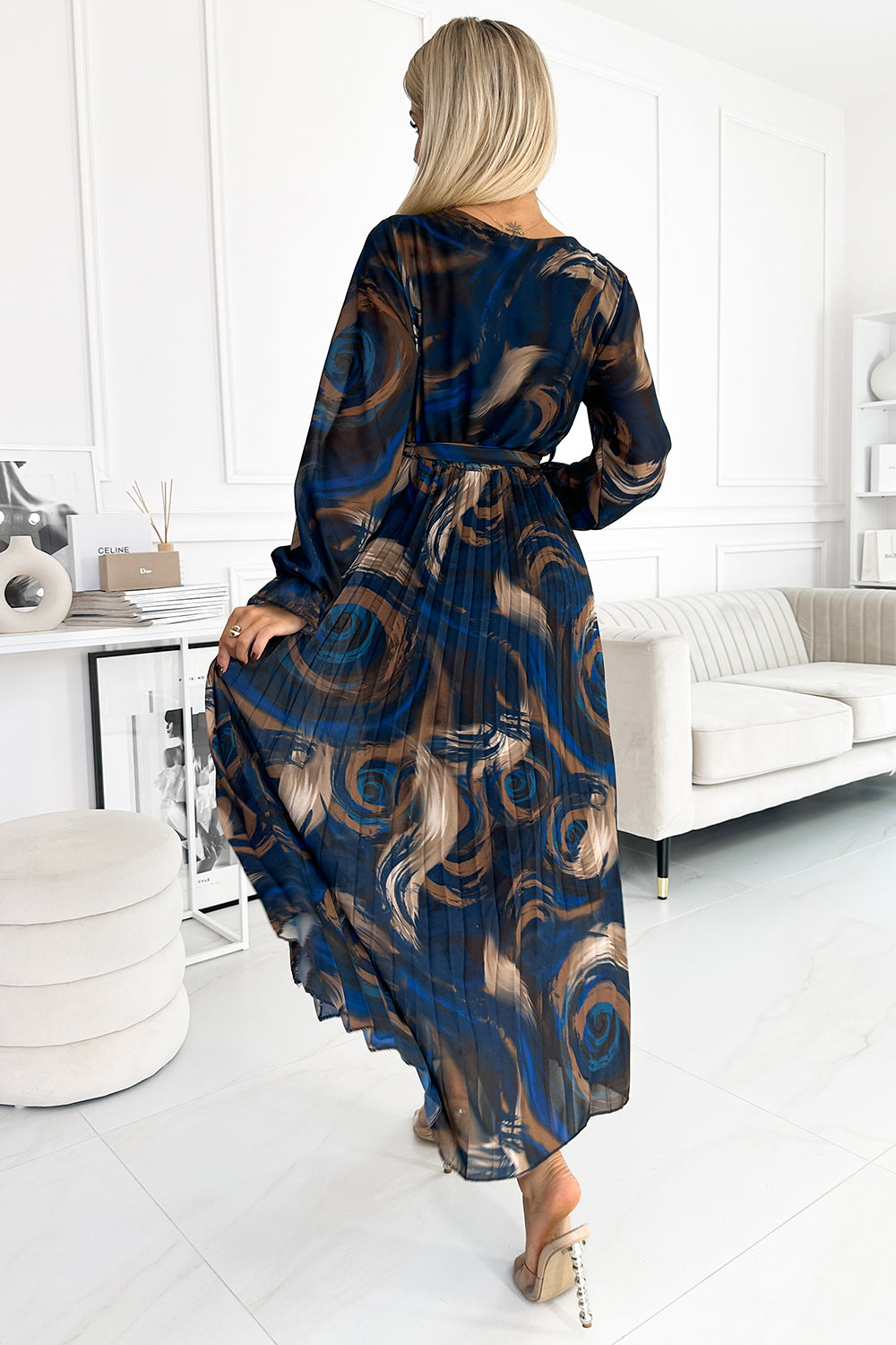 Vestido cóctel modelo 190631 Numoco