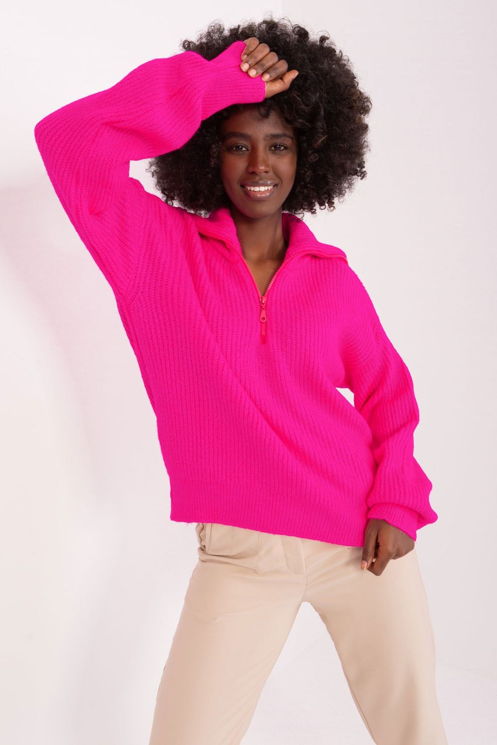 Jersey de cuello alto modelo 190753 Badu