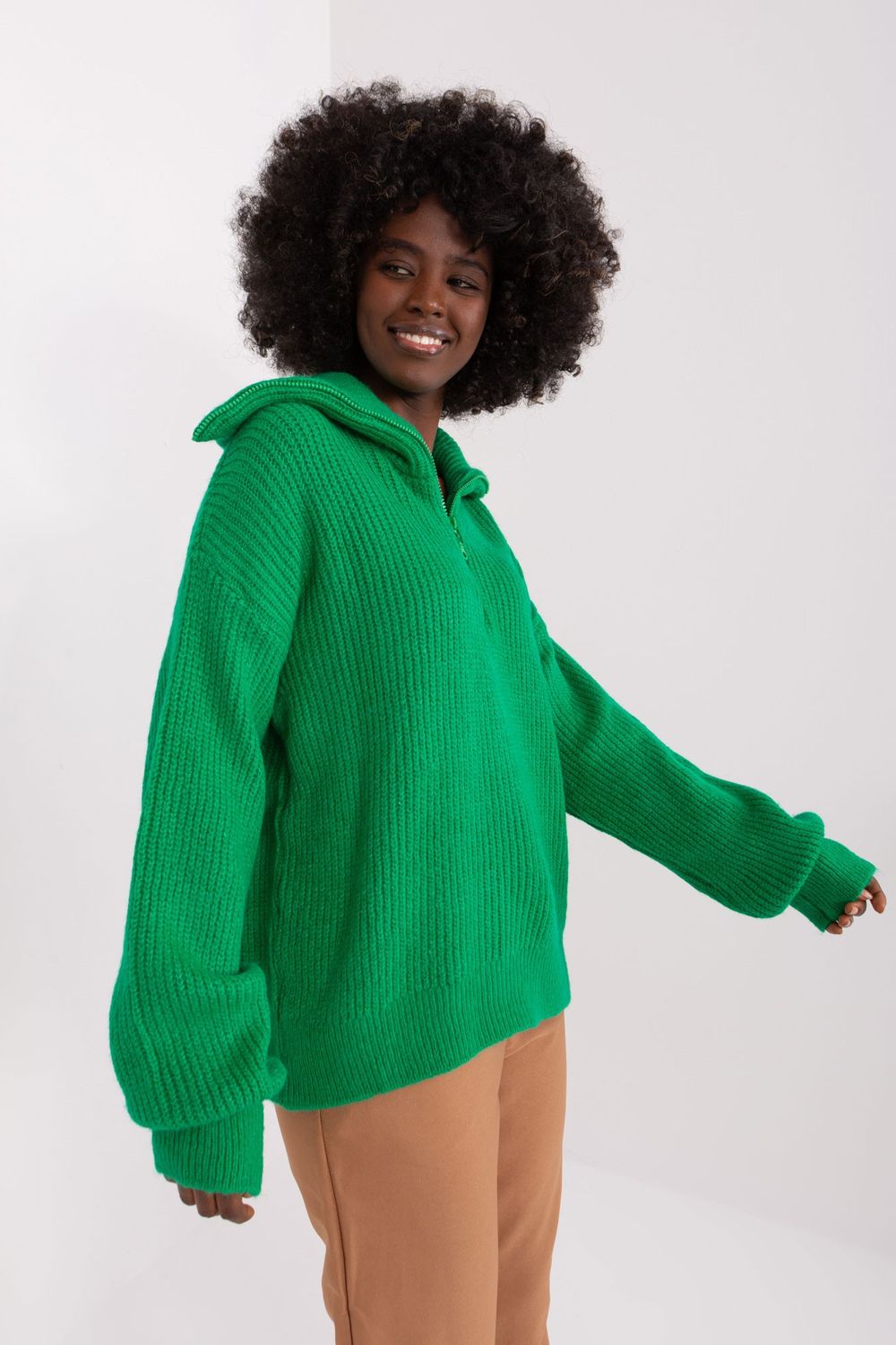 Jersey de cuello alto modelo 190754 Badu