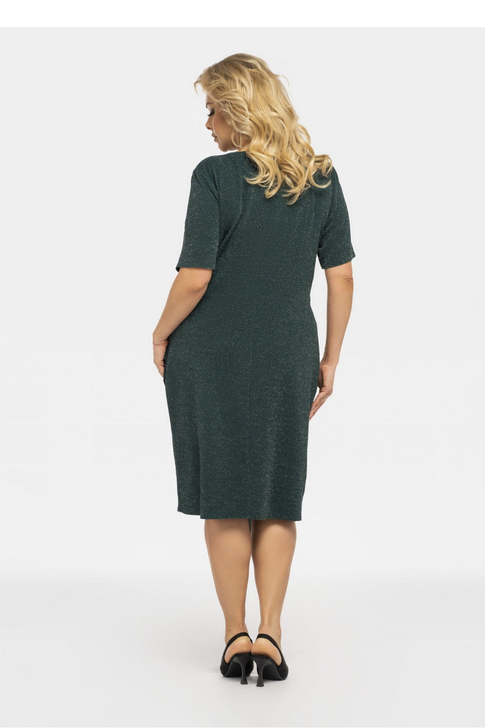 Vestido talla grande modelo 190939 Karko