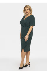 Vestido talla grande modelo 190939 Karko