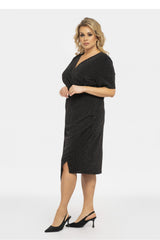 Vestido talla grande modelo 190940 Karko