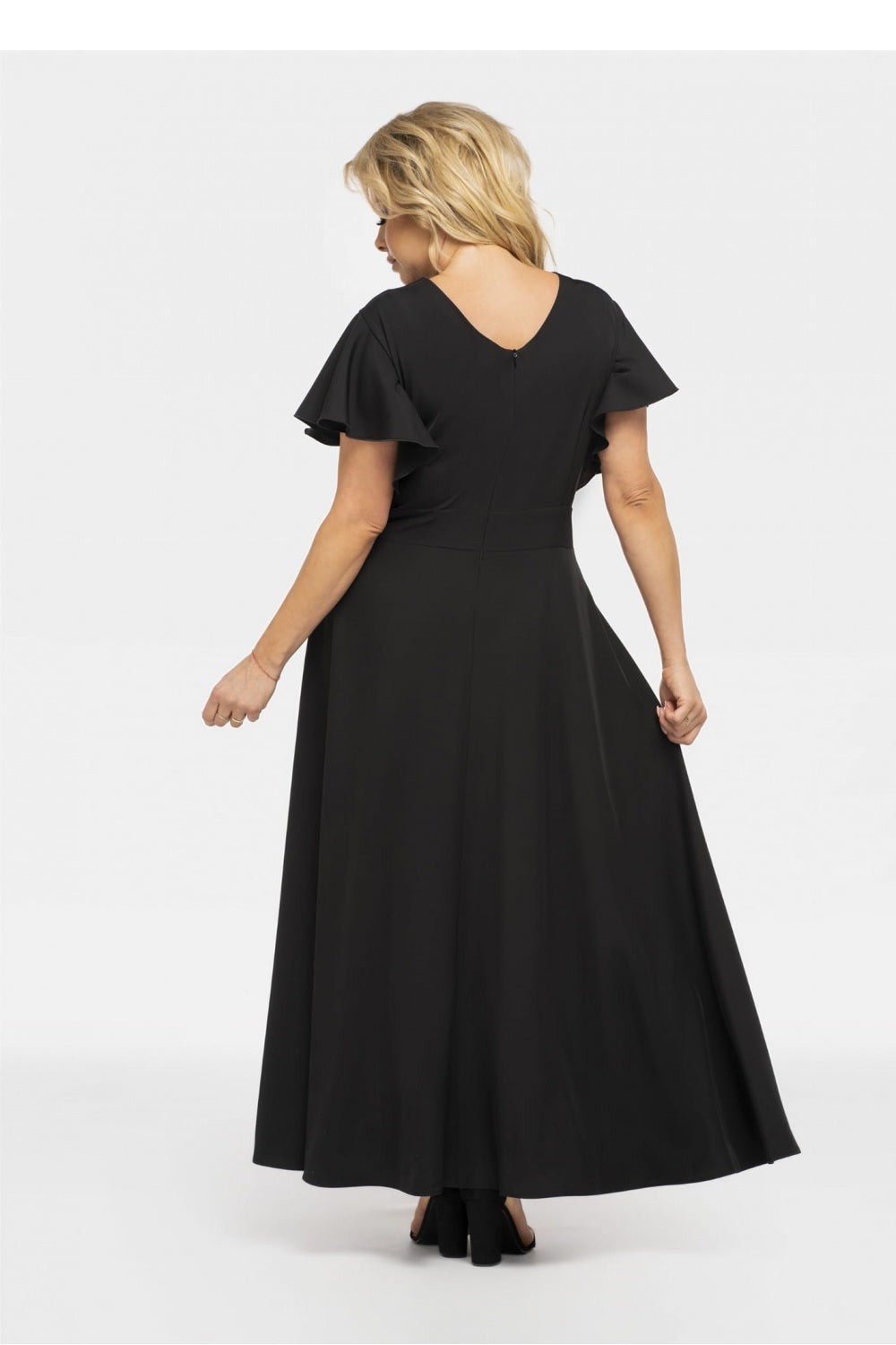 Vestido talla grande modelo 190942 Karko