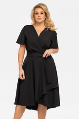 Vestido talla grande modelo 190951 Karko