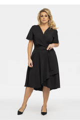 Vestido talla grande modelo 190951 Karko