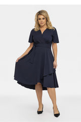Vestido talla grande modelo 190952 Karko