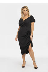 Vestido talla grande modelo 190953 Karko