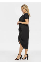 Vestido talla grande modelo 190953 Karko
