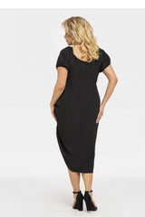 Vestido talla grande modelo 190953 Karko