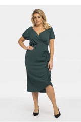 Vestido talla grande modelo 190954 Karko