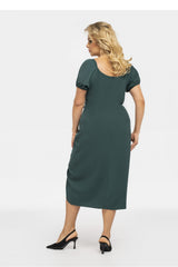 Vestido talla grande modelo 190954 Karko