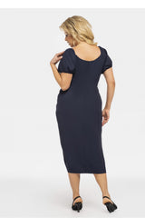 Vestido talla grande modelo 190955 Karko