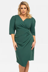 Vestido talla grande modelo 190962 Karko