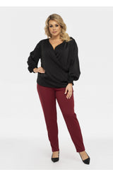 Blusa talla grande modelo 190970 Karko