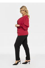 Blusa talla grande modelo 190971 Karko