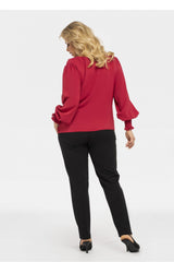 Blusa talla grande modelo 190971 Karko