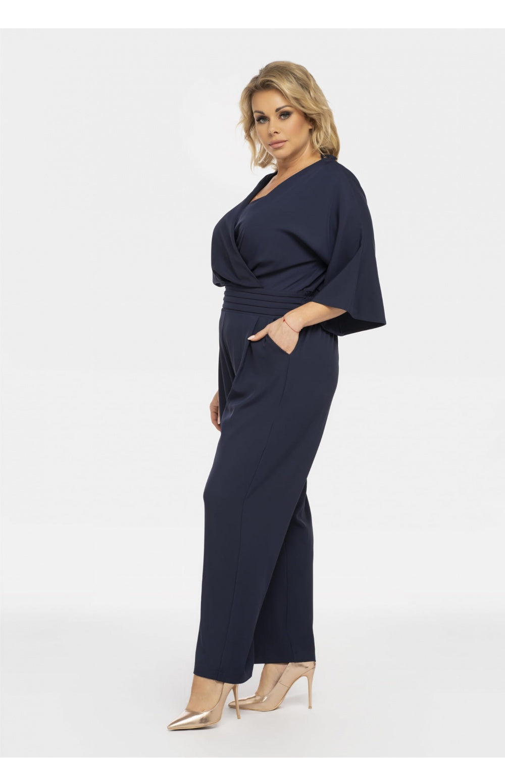 Traje talla grande modelo 190972 Karko