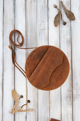 Bolso de piel natural modelo 191522 Galanter