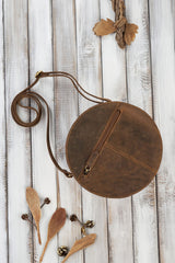 Bolso de piel natural modelo 191523 Galanter