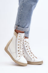 Deportivas tacón cuña modelo 192301 Step in style