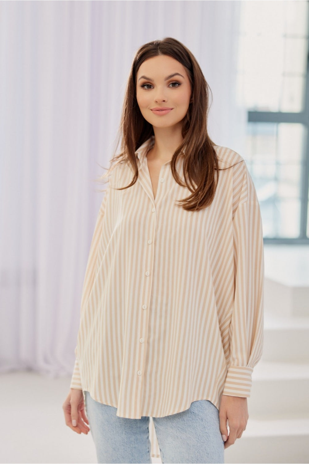 Camisa de manga larga modelo 192575 Roco Fashion