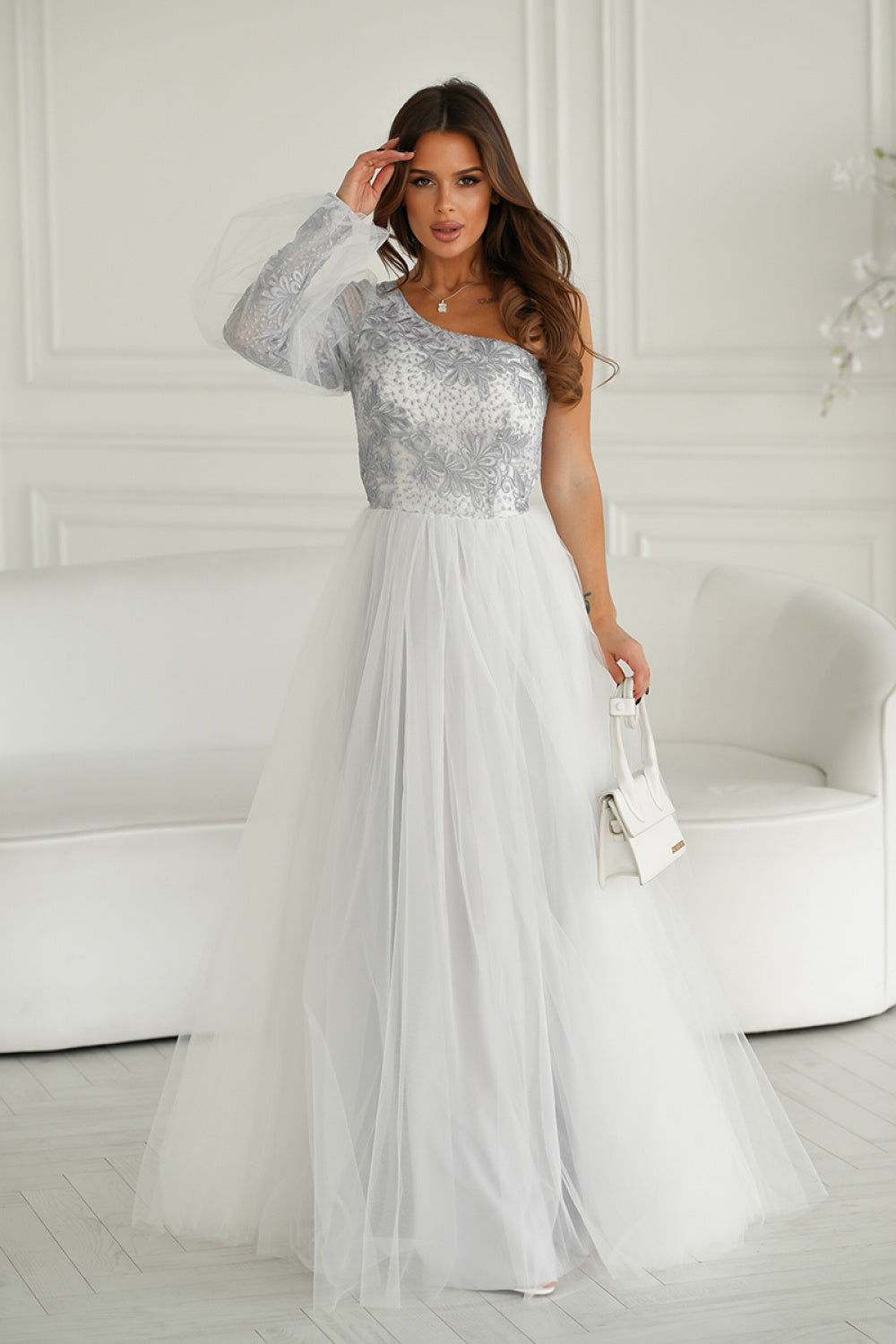 Vestido largo modelo 192638 Bicotono