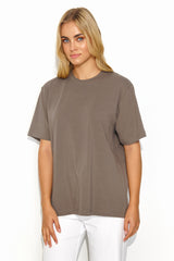 Camiseta modelo 192957 Makadamia