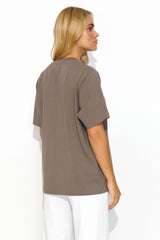 Camiseta modelo 192957 Makadamia