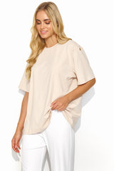Camiseta modelo 192963 Makadamia