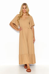 Vestido de día modelo 193212 Makadamia